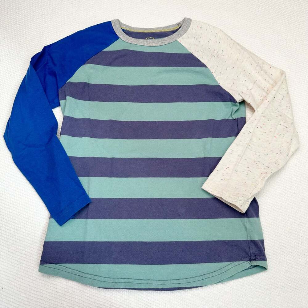 Mini Boden Striped Raglan - Picture 1 of 3